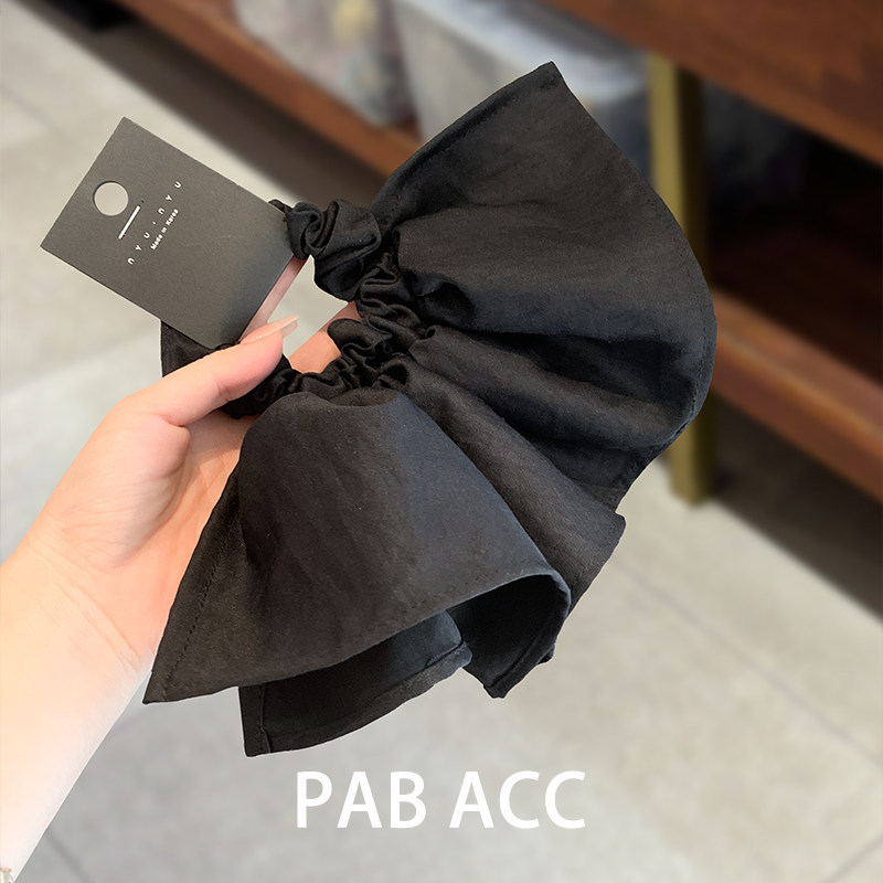 韩国优雅气质裙摆褶皱肥肠圈时尚简约纯色扎发弹力橡皮筋新款头绳,饰品/流行首饰/时尚饰品新,发饰,淘宝优惠券,粉丝福利购,淘宝优惠卷