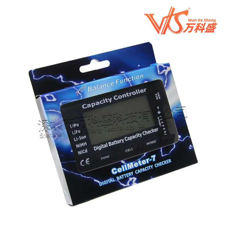 cellmeter7 电量显示器BB响 镍氢镍镉锂电池组 精准电压测电器