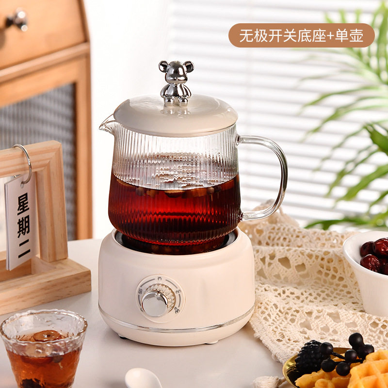 迷你养生壶玻璃烧水壶办公室小型电炖杯煮茶器多功能电热水杯礼品
