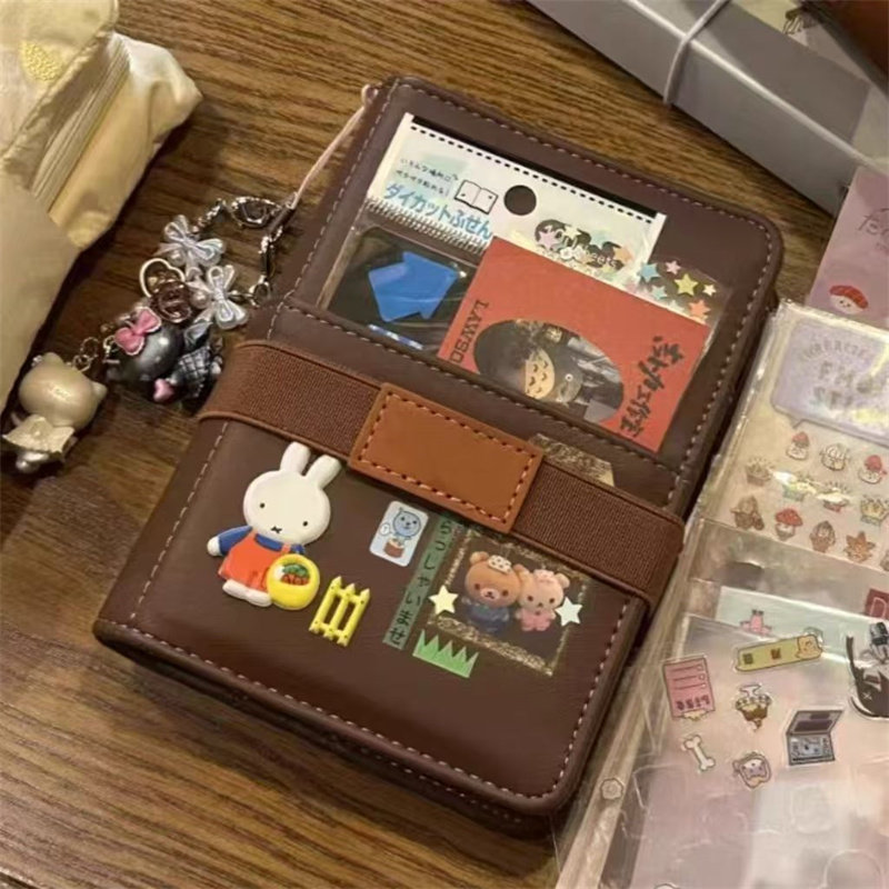 复古棕色m5活页手帐本高颜值可拆卸学生随身便携口袋本记事笔记本,文具电教/文化用品/商务用品,手帐/日程本/计划本,淘宝优惠券,粉丝福利购,淘宝优惠卷