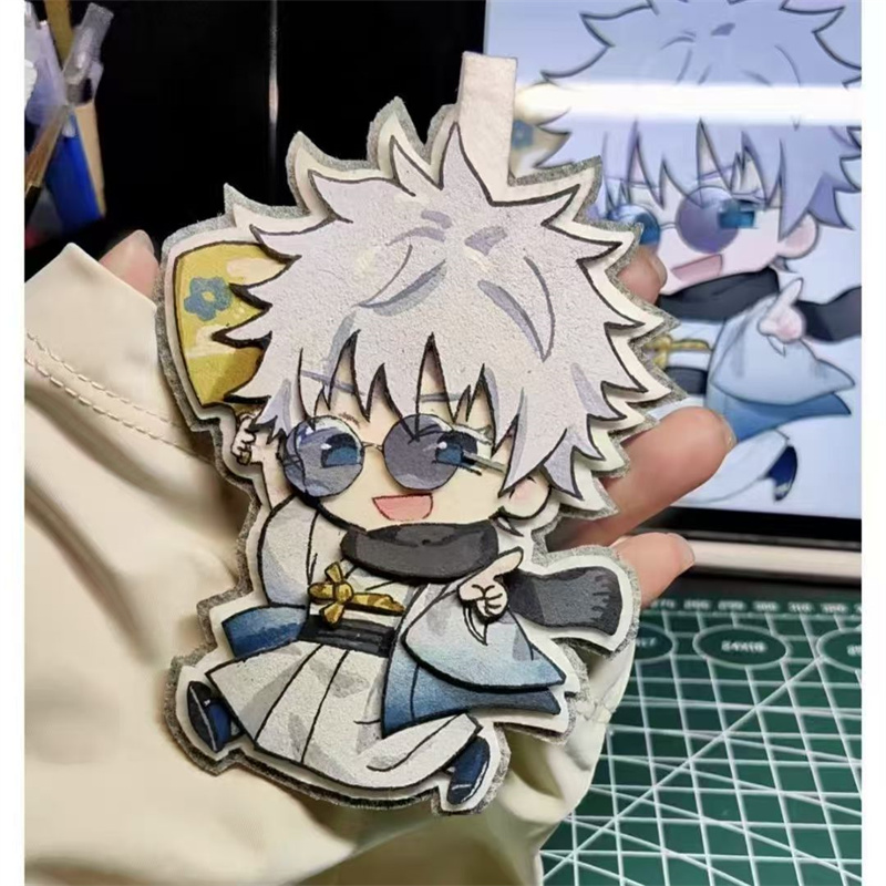 咒术回战五条悟不织布挂件周边