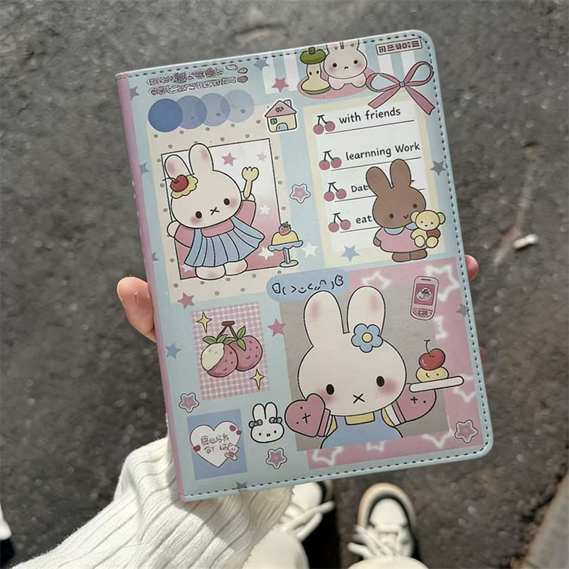 b6可爱米菲兔笔记本皮质手账本