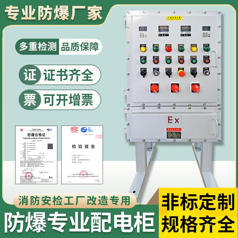 防爆配电柜不锈钢控制箱照明动力接线箱仪表检修控制柜电源插座箱