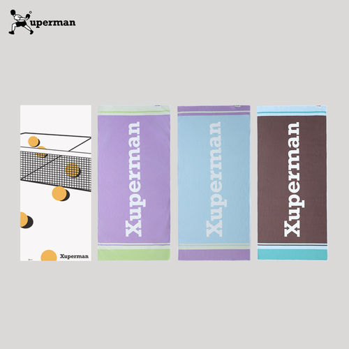 Xuperman运动毛巾速干吸汗户外擦汗巾男女通用健身专用毛巾