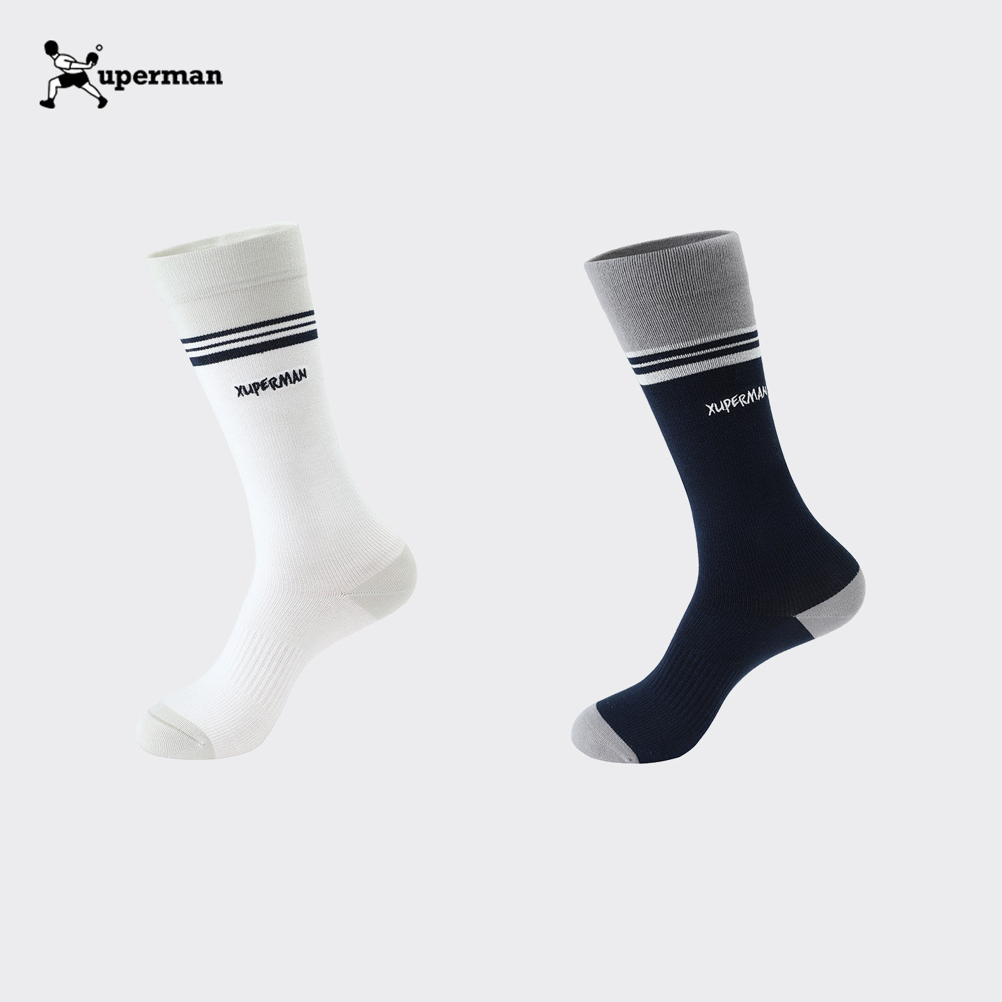 Xuperman【Balance in rhythm】系列压力袜健身运动瘦腿长筒袜