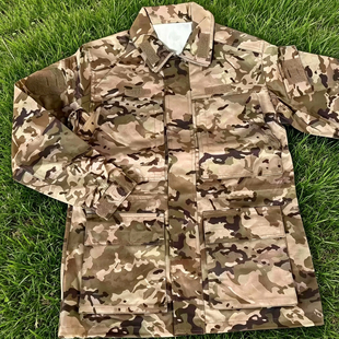 新款正版夏季套装迷原厂户外训练防刮耐磨彩绿色工作服式上衣裤子