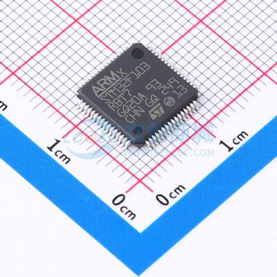 原装 单片机(MCU/MPU/SOC) STM32F103RBT7TR LQFP-64