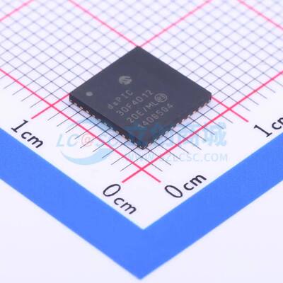 单片机(MCU/MPU/SOC) DSPIC30F4012-20E/ML QFN-44-EP(8x8) 原装