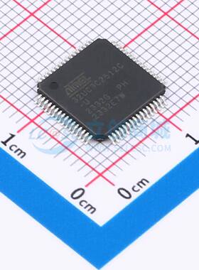 单片机(MCU/MPU/SOC) AT32UC3C2512C-A2UT TQFP-64(10x10) 原装正