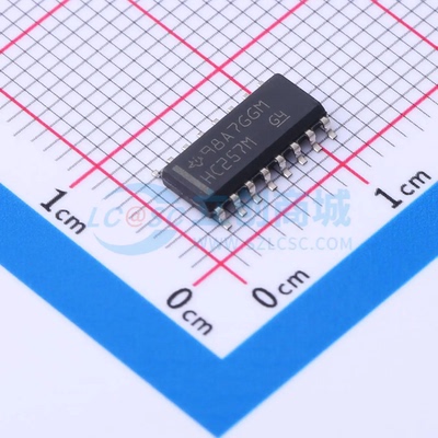 信号开关/编解码器/多路复用器 CD74HC257M SOIC-16 原装正品 电