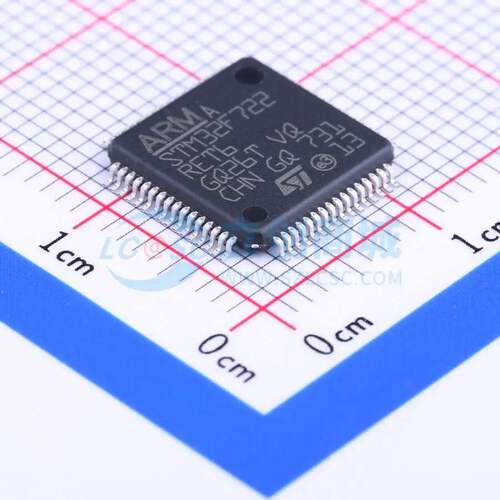 原装 单片机(MCU/MPU/SOC) STM32F722RET6 LQFP-64(10x10)
