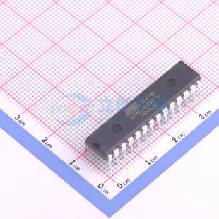 单片机(MCU/MPU/SOC) ATMEGA328P-PU DIP-28-300mil 原装正品