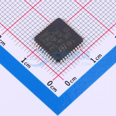 原装 单片机(MCU/MPU/SOC) STM8S208S6T6C LQFP-44(10x10)