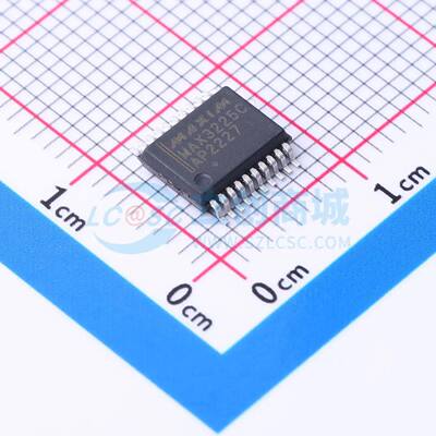 RS232芯片 MAX3225CAP+ SSOP-20-208mil 原装正品