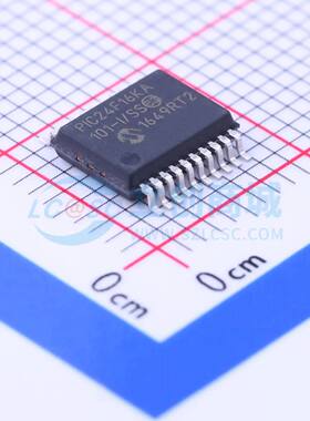 单片机(MCU/MPU/SOC) PIC24F16KA101-I/SS SSOP-20-5.2mm 原装正