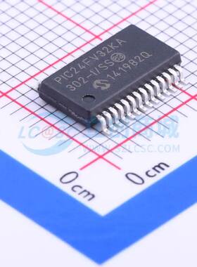 单片机(MCU/MPU/SOC) PIC24FV32KA302-I/SS SSOP-28-208mil 原装