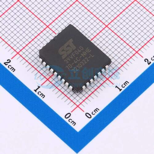NOR FLASH SST39VF040-70-4C-NHE-T PLCC-32(11.4x14) 原装正品