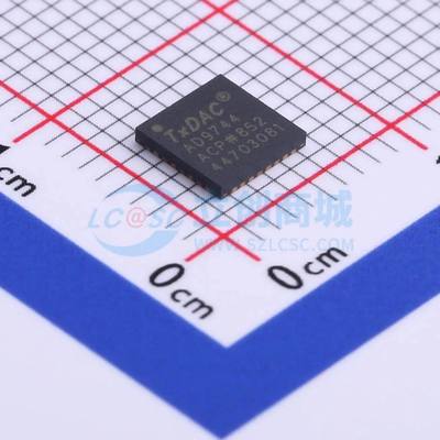 数模转换芯片DAC AD9744ACPZRL7 LFCSP-32(5x5) 原装