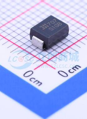 通用二极管 S1GB-13-F SMB(DO-214AA) 原装正品