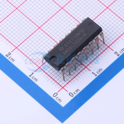 RS-485/RS-422芯片 AM26LS32AIN PDIP-16 原装正品