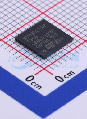 原装 单片机(MCU/MPU/SOC) STM32L412CBU6 QFN-48-EP(7x7)