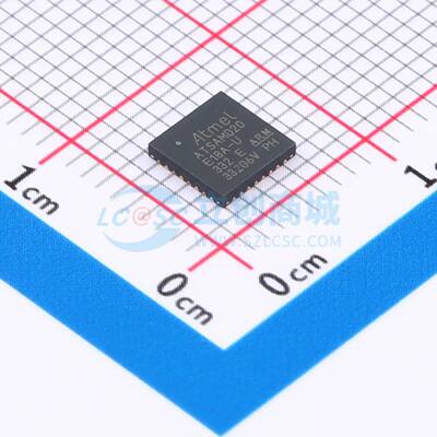 单片机(MCU/MPU/SOC) ATSAMD20E18A-MU QFN-32-EP(5x5) 原装正品