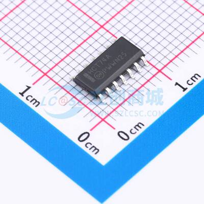 原装触发器 MM74HCT74M SOIC-14 正品现货