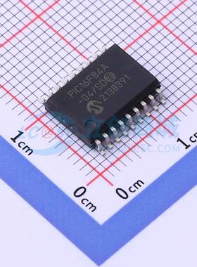 单片机(MCU/MPU/SOC) PIC16F84A-04/SO SOP-18-300mil 原装正品