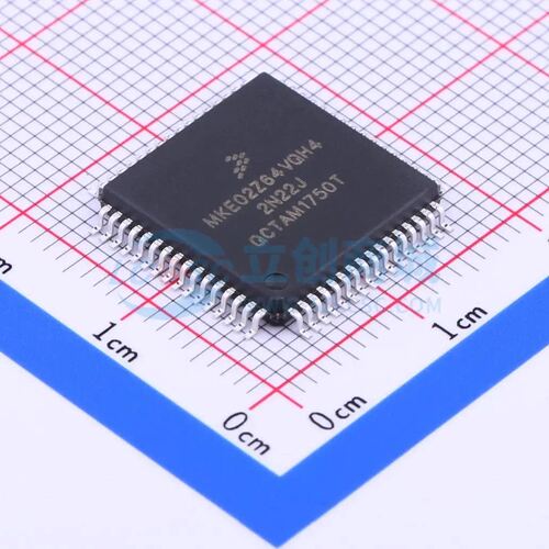 单片机 MKE02Z64VQH4 QFP-64(14x14) 64KB 40MHz ARM 芯片