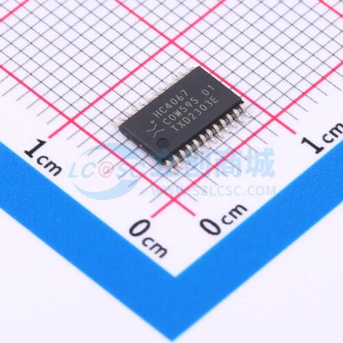 模拟开关/多路复用器 74HC4067PW-Q100J TSSOP-24 原装正品