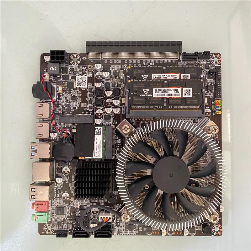 《议价》itx-h81主板i7 4790s，2根8g内存，一体机电