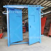 矿用无压风门红外线自动感应全自动风门气动FM1.8 2.0平衡风门