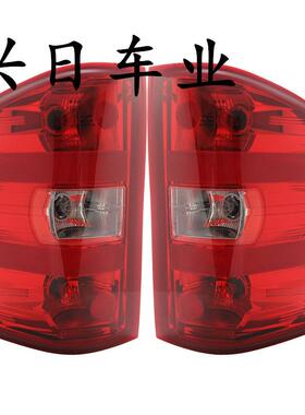 适用于雪佛兰索罗德07-13款尾灯红边chevysilverado皮卡后尾灯