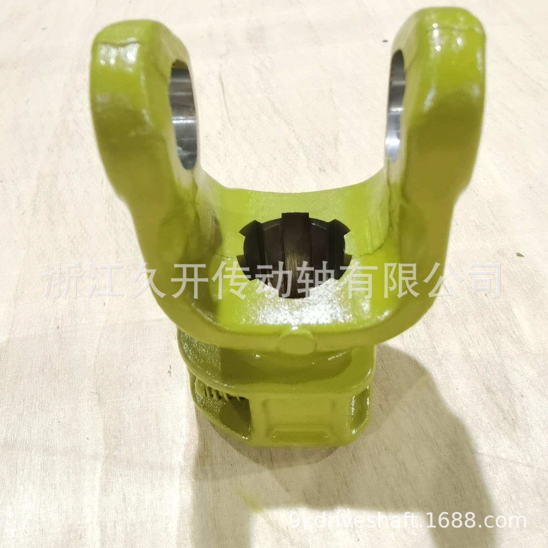 花键六齿羊角叉4.0505B40马力传动轴配件,华德打捆机配件
