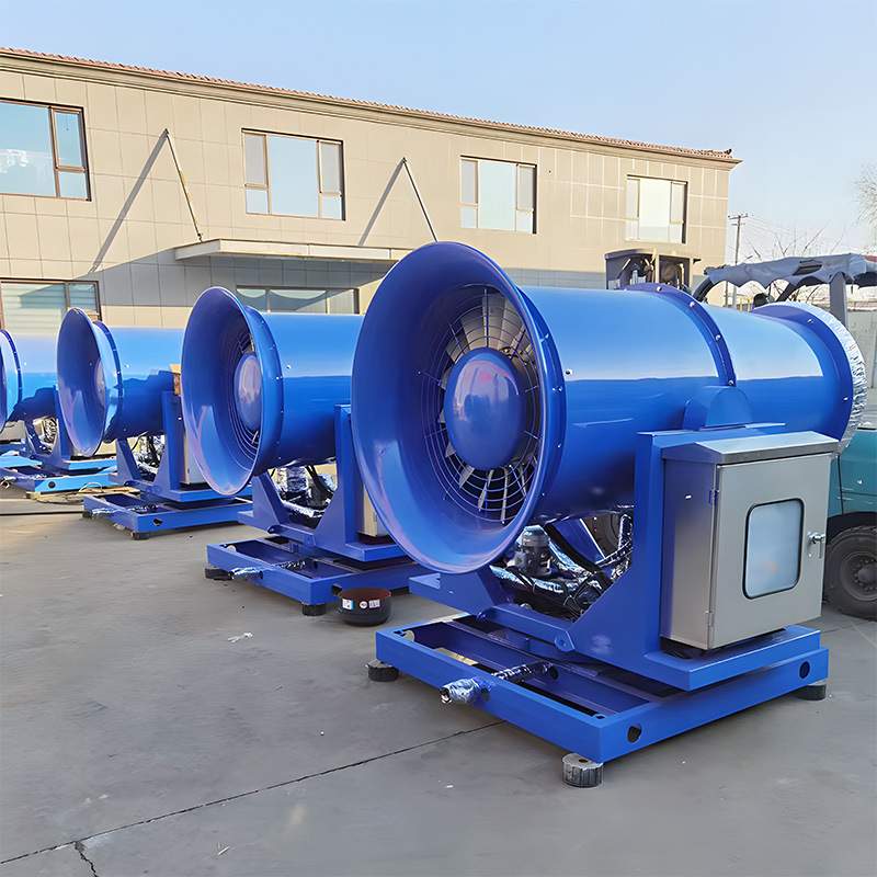 世纪润德RDSS型煤棚料场钢厂港口电厂除尘抑尘射雾器可移动雾炮车