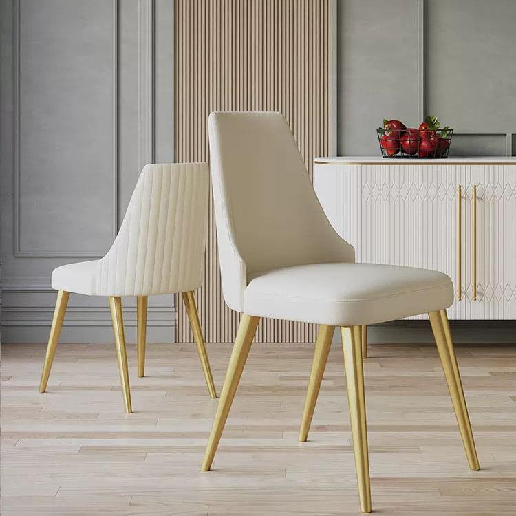 餐椅家用轻奢现代现代靠背椅设计师创意网红皮餐椅
