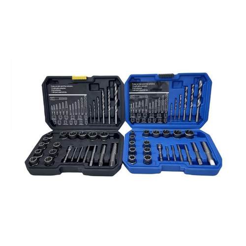 取出器26件套破损螺母取出器取六角螺丝工具套筒螺栓钉螺母断丝