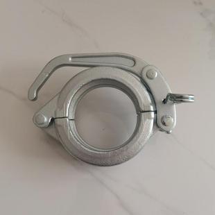 3寸快速管卡盾构机专用抱箍混凝土泵管链接卡箍管件