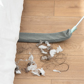 家用静电除尘掸长柄可伸缩床底缝隙扫灰清扫灰尘清洁除尘掸子