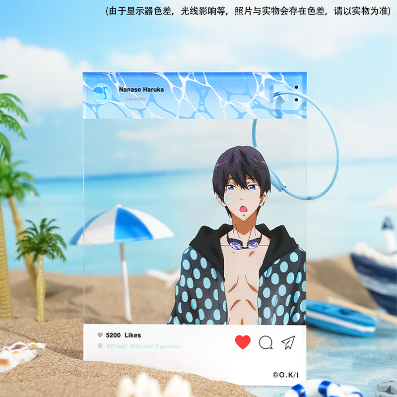 Free！男子游泳部合影挂件