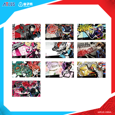 现货谷子熊女神异闻录PERSONA5THEROYAL高透亚克力砖周边