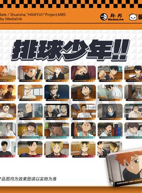 现货模玩熊出品排球少年回忆瞬间场面写徽章第三弹周边链接一