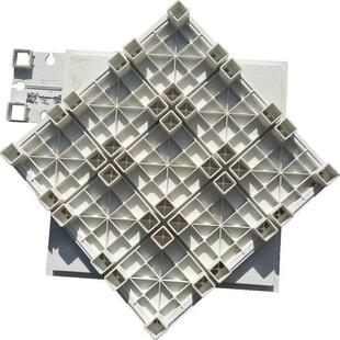 平铺塑料网络地板新型塑料防静电写字楼专用架空地板厂家