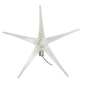 厂家直销水平轴100W200W300W12v24v小型风力发电机风光互补