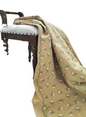 EG-19102纱卡底布彩色绣花+彩色绣花厂家直销现货