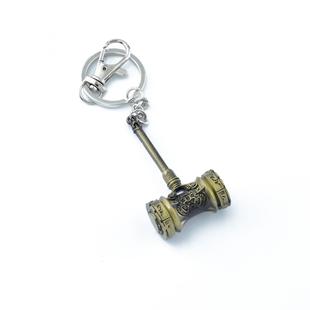 游戏兵器手办唐三昊天锤子20厘米武魂殿令牌7杀单刀合金模型玩具