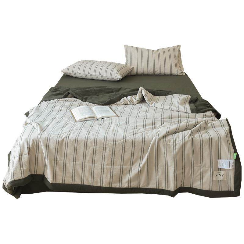 母婴级抗菌全棉水洗棉夏被四件套4纯棉夏凉被空调被夏季薄被子,床上用品,化纤被,淘宝优惠券,粉丝福利购,淘宝优惠卷