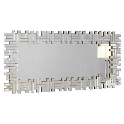 立体挂镜装饰镜玄关镜浴室镜代新古典装饰样板房长方形0430