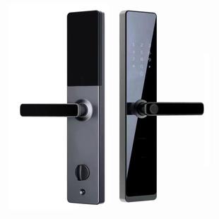 半自动一握开密码锁民宿出租房防盗门入户门家用指纹密码锁通通锁