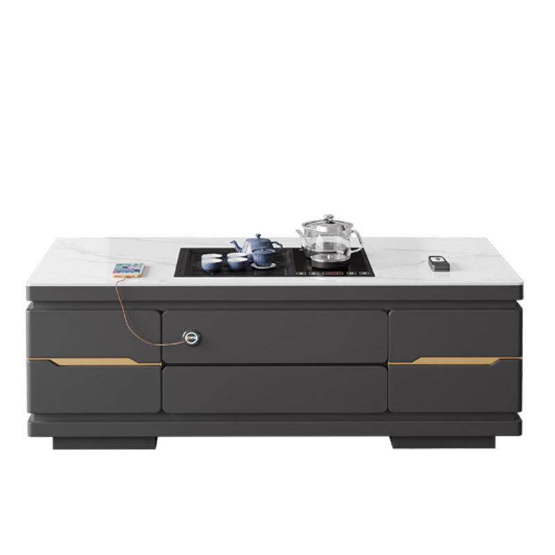 多功能岩板升降功夫茶几客厅家用小户型智能茶桌电视柜智能语音,住宅家具,茶几,淘宝优惠券,粉丝福利购,淘宝优惠卷